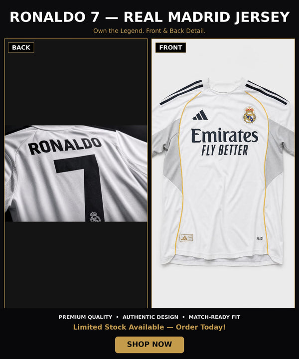 Ronaldo 7 Football Jersey – The Legend Edition