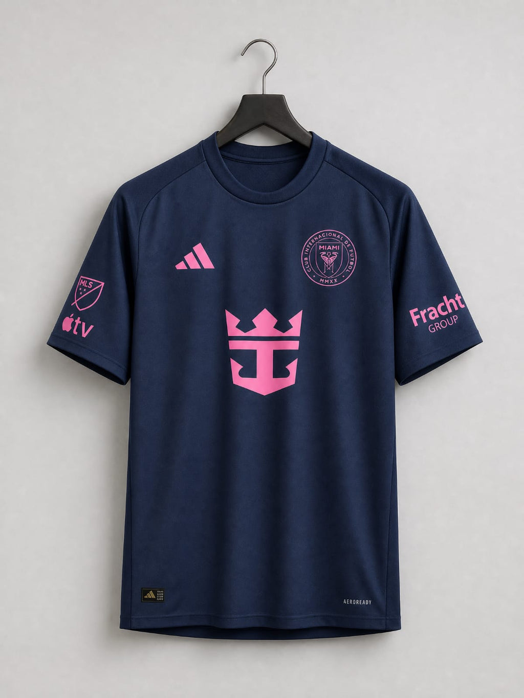 Messi #10 Inter Miami Pink & Navy Football Jersey