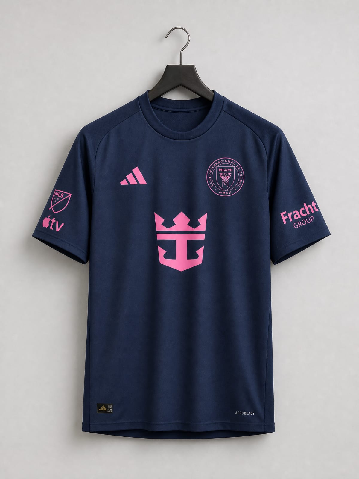 Messi #10 Inter Miami Pink & Navy Football Jersey