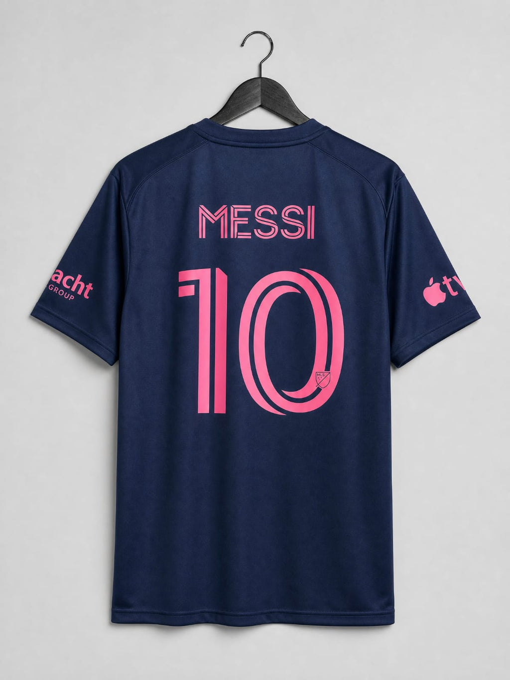 Messi #10 Inter Miami Pink & Navy Football Jersey