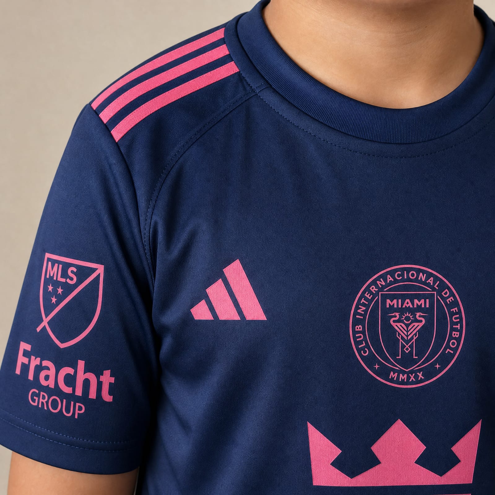 Messi #10 Inter Miami Pink & Navy Football Jersey