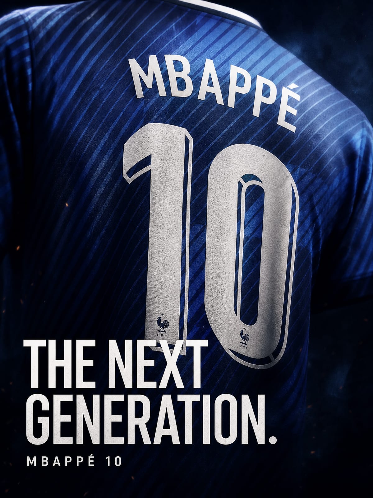 France Mbappé #10 Football Jerse