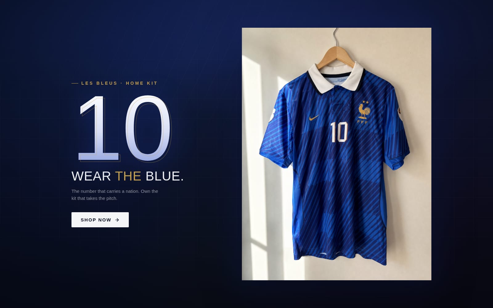France Mbappé #10 Football Jerse